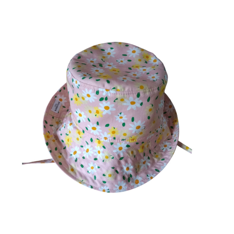 Miramara Designs - Bucket hat pink daisy