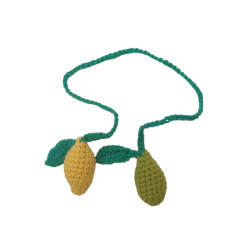 Miramara Designs - Crochet Charm Lime-Lemon