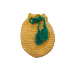 Miramara Designs - Crochet Pouch Lemon