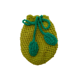 Miramara Designs - Crochet Pouch Lime