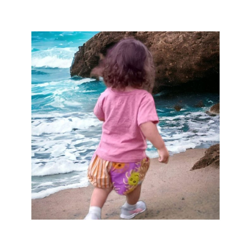 Miramara Designs - Kids shorts purple-organic cotton