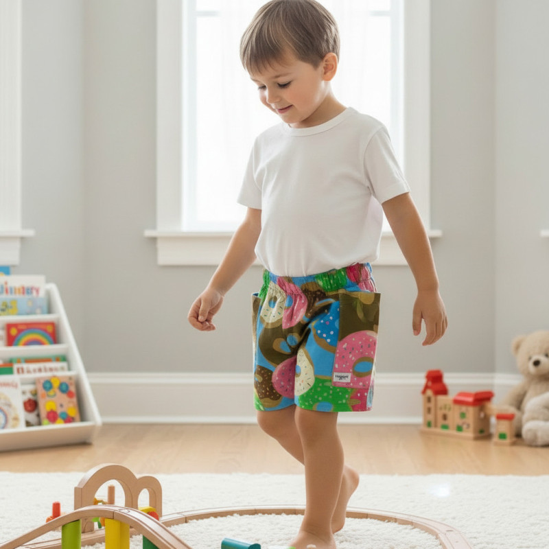 Miramara Designs - Kids Unisex Shorts – Donuts