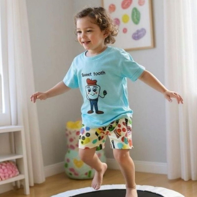 Miramara Designs - Kids Unisex Shorts – Licorice