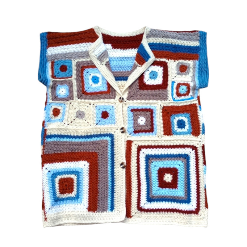 Miramara Designs - Lucia Crochet Vest
