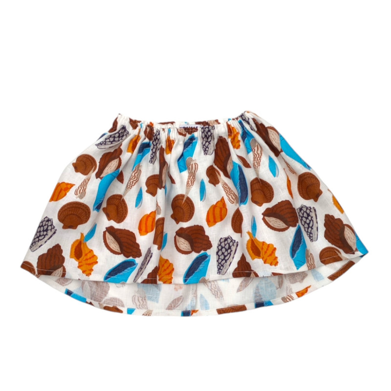Miramara Designs - Mia girls linen skirt 1