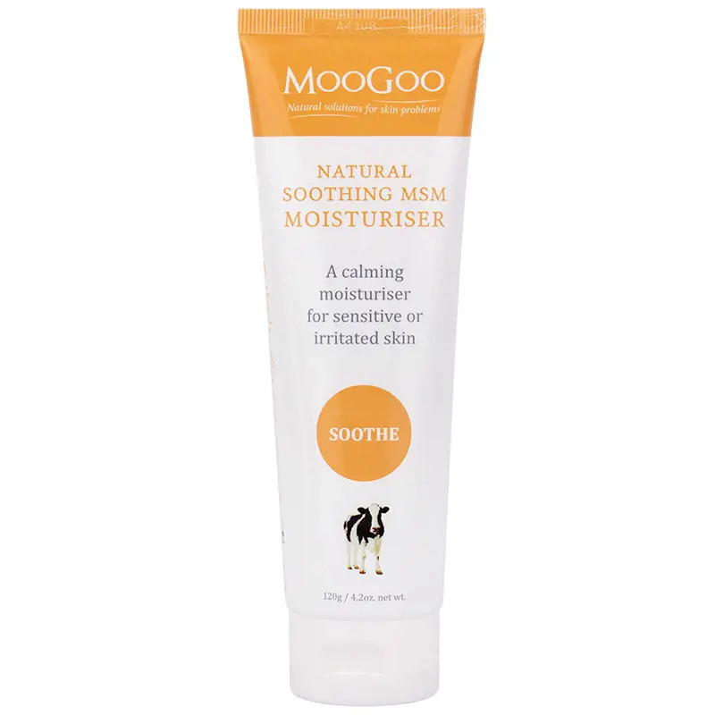 MooGoo Natural Soothing MSM Moisturiser 120g