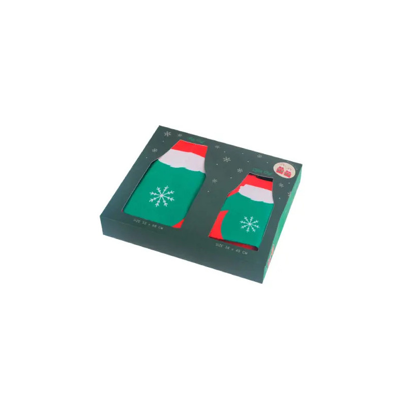 Mum & Me Christmas Apron Set - Santa