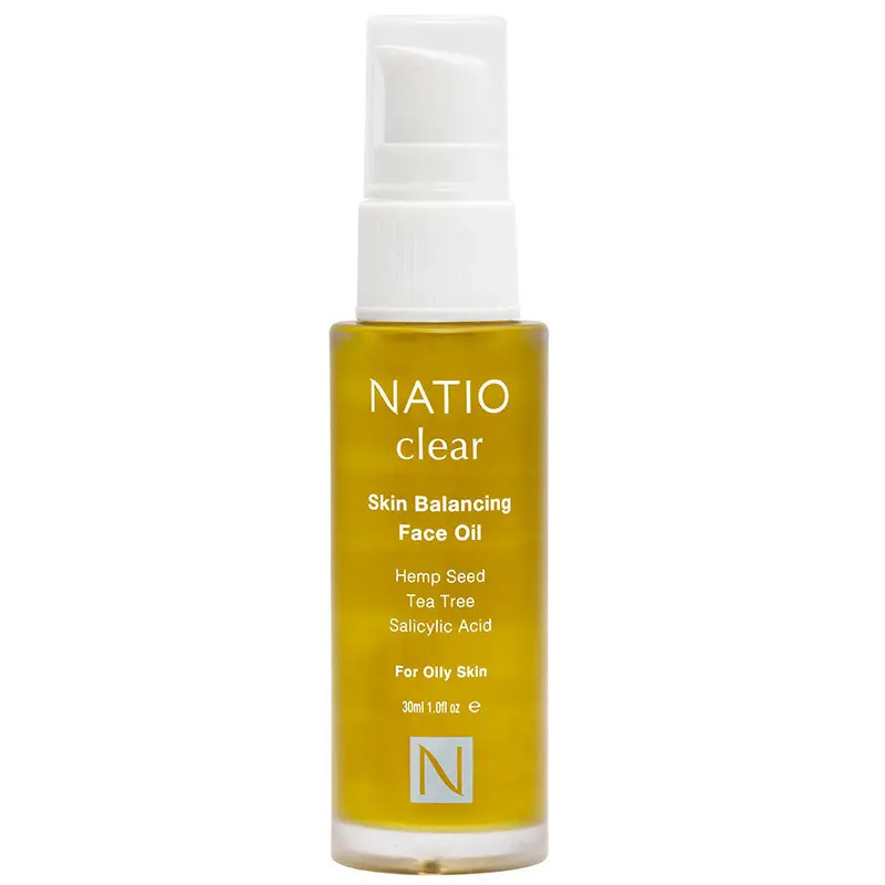 Natio Clear Skin Balancing Face Oil 30ml