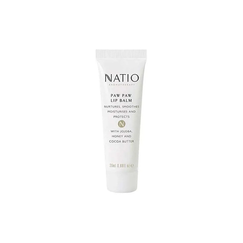 Natio Paw Paw Lip Balm 20ml