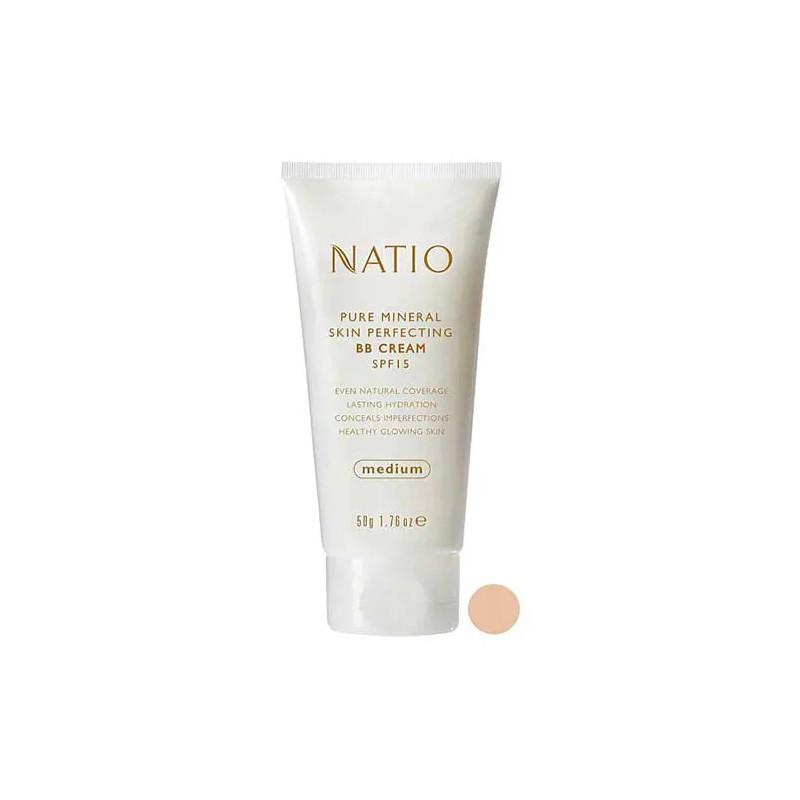 Natio Pure Mineral Skin Perfecting BB Cream SPF 15 Medium 50g