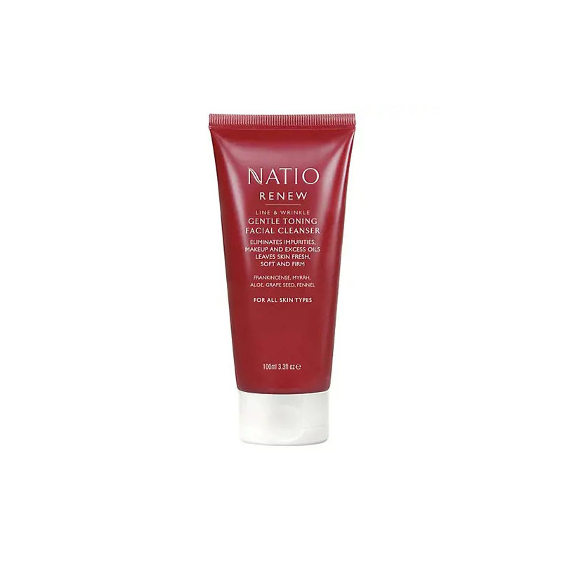 Natio Renew Line & Wrinkle Facial Toning Cleanser 100ml