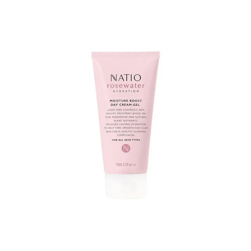 Natio Rosewater Hydration Moisture Boost Day Cream-Gel 75ml
