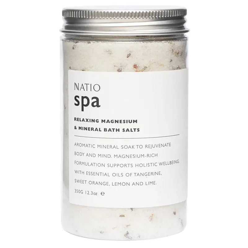 Natio Spa Relaxing Magnesium & Mineral Bath Salts 350g