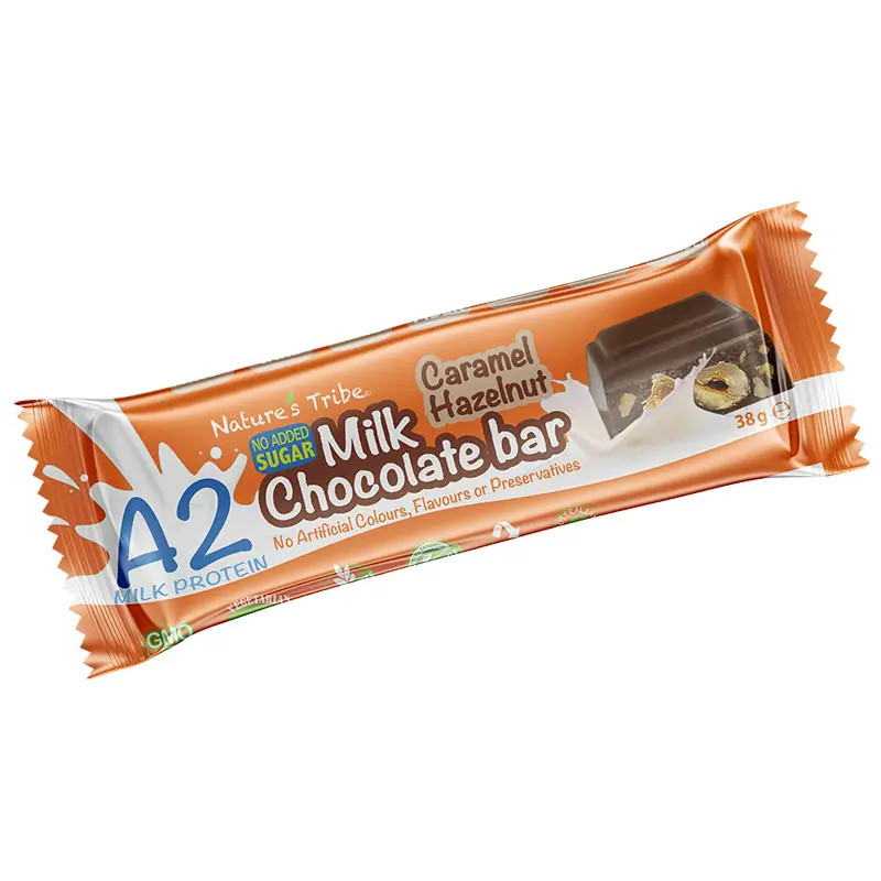 Nature's Tribe A2 Choclate & Hazelnut Bar 38g