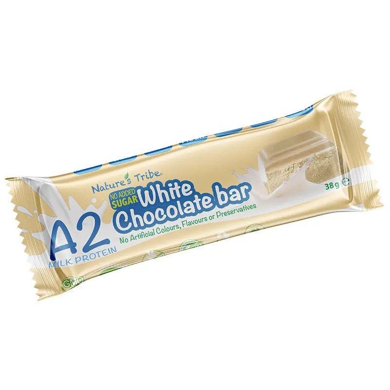 Nature's Tribe A2 White Chocolate Bar 38g