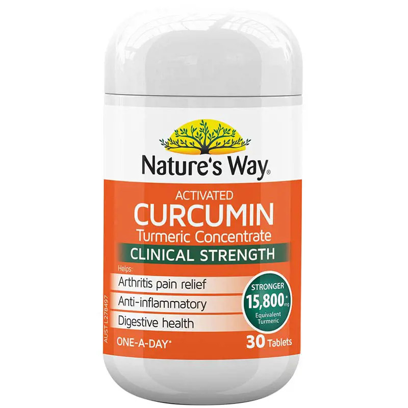 Nature's Way Activated Curcumin Clinical Strength 30 Capsules