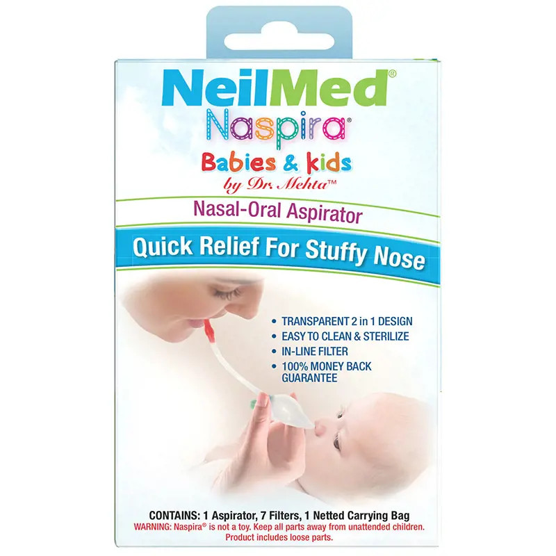 NeilMed Naspira Babies & Kids Nasal Oral Aspirator