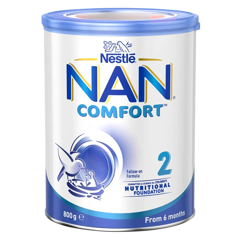 Nestle NAN Comfort Stage 2 Follow-On Formula Powder 0-6 Months 800g