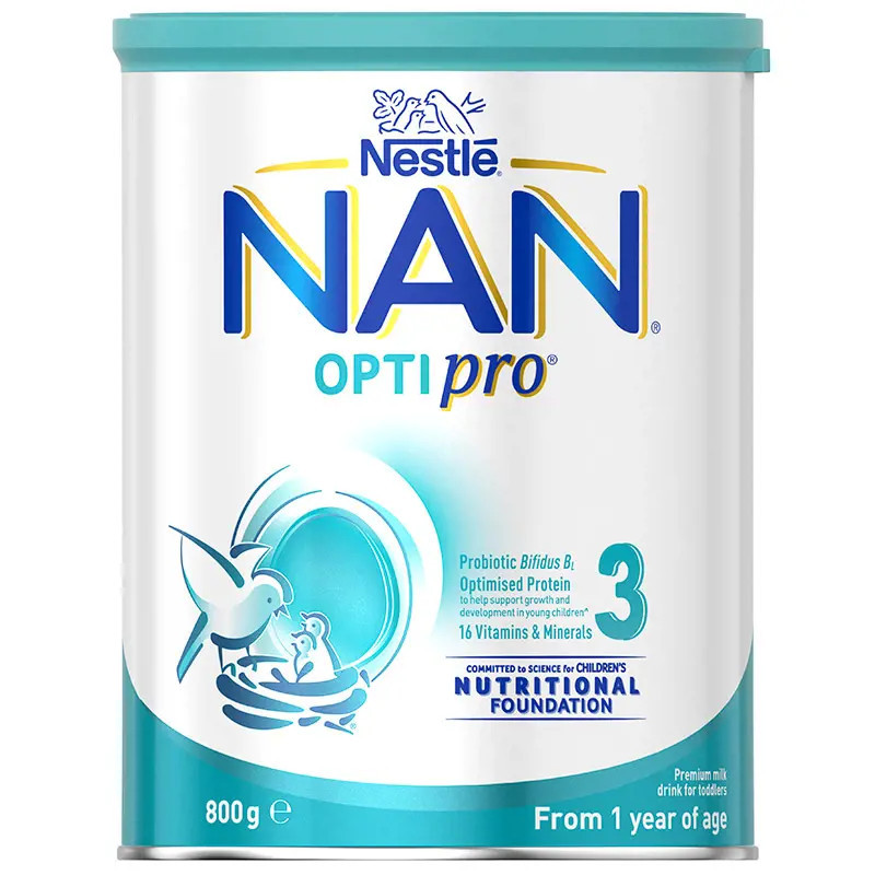 Nestle NAN Optipro 3 Toddler 1+ Years Milk Formula 800g