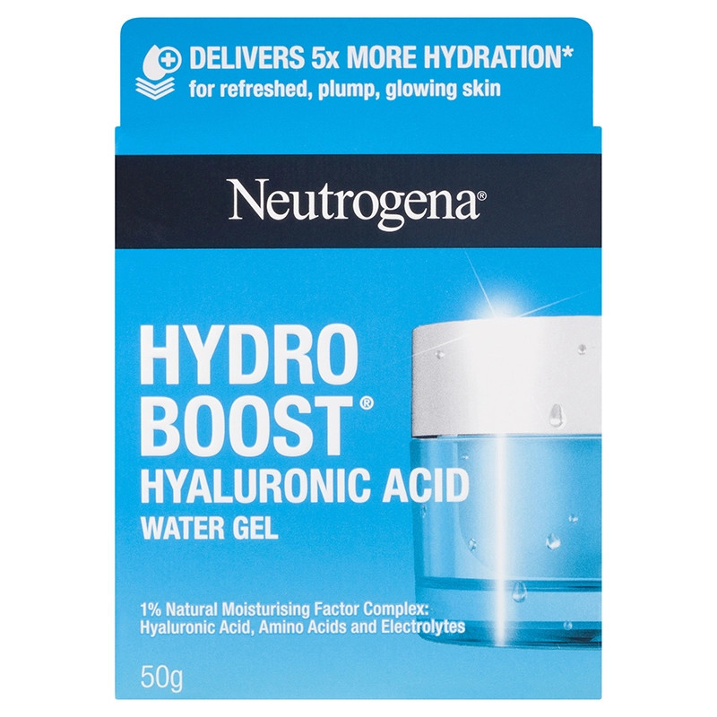 Neutrogena Hydro Boost Hyaluronic Acid Water Gel Hydrating Face Moisturiser 50g