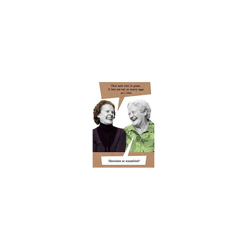 New Diet Greeting Card Pigment