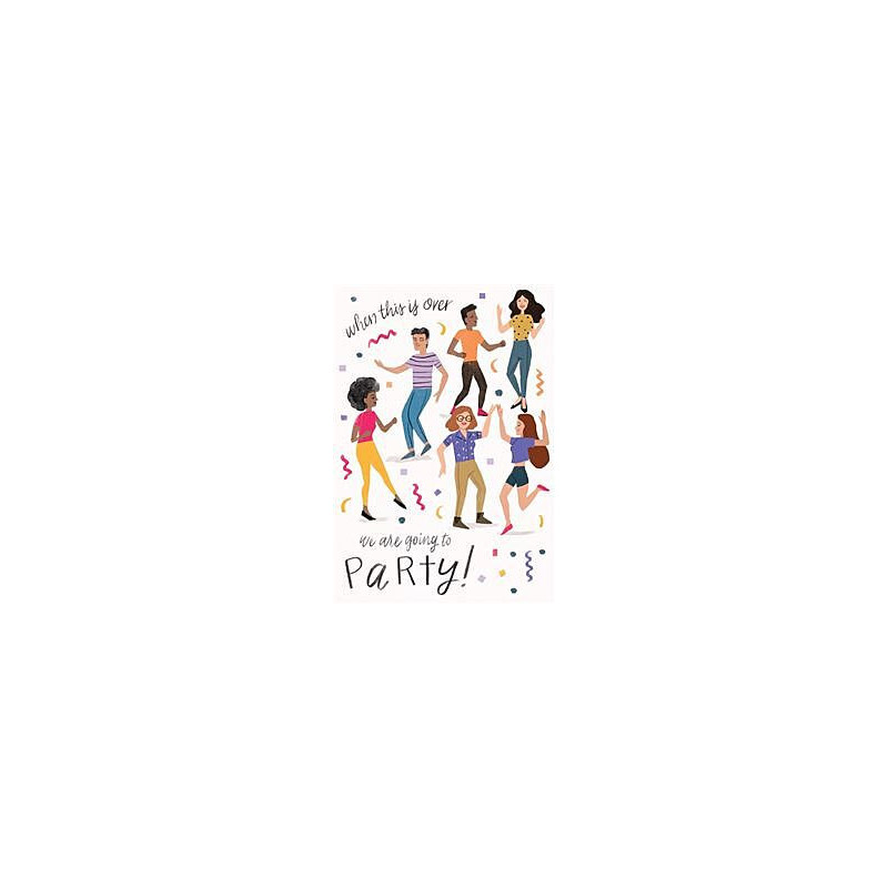 New Years We Are Going to Party Greeting Card