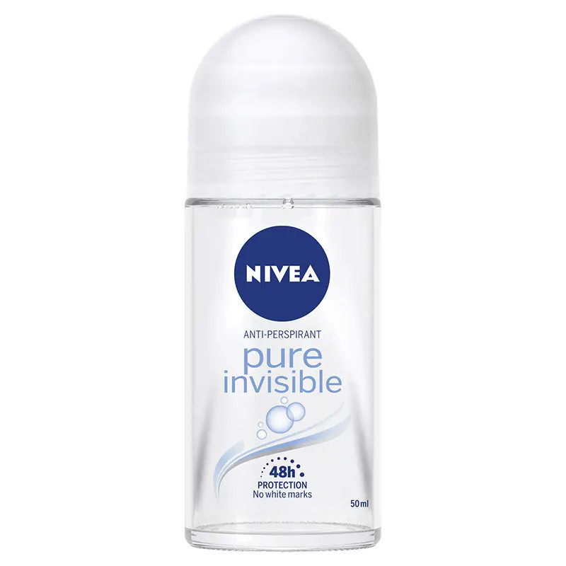 Nivea Deodorant Pure Visible Roll On Deodorant 50ml