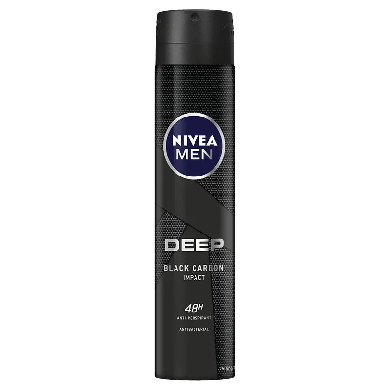 Nivea Men Deep Aerosol Deodorant 250ml