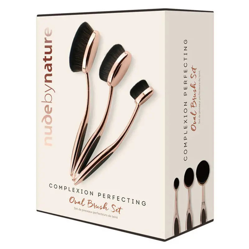Nude by Nature Complexion Perfecting Oval Brush Set