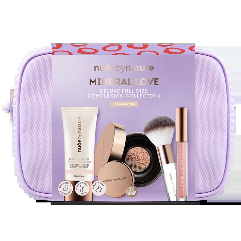 Nude by Nature Mineral Love C3 Light/Medium Set