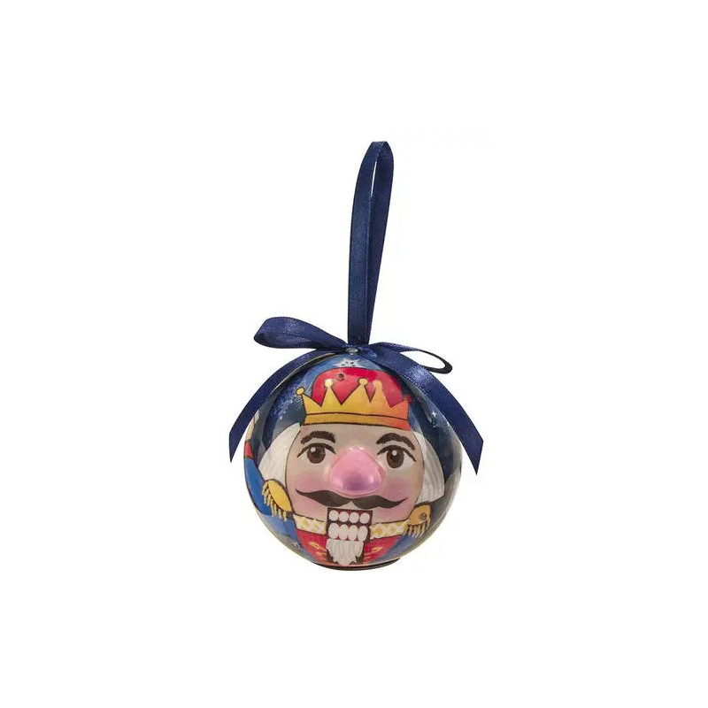 Nutcracker Blinking Christmas Tree Ornament