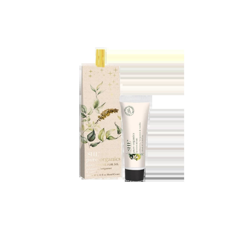OM SHE Aromatherapy Pure Organics Hand Cream 100ml - Sandalwood, Lemongrass & Rosemary