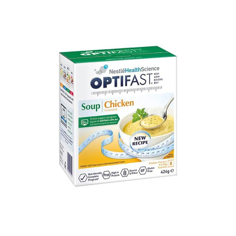 Optifast VLCD Chicken Flavour Soup 8 x 53g