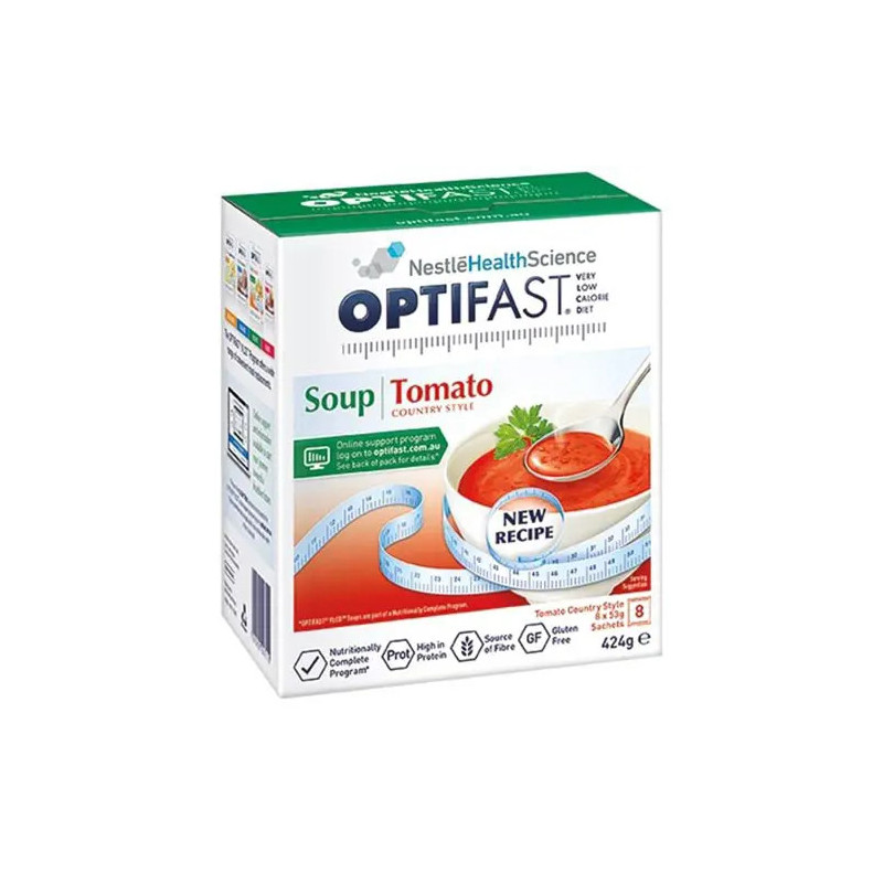 Optifast VLCD Tomato Soup 8 x 53g