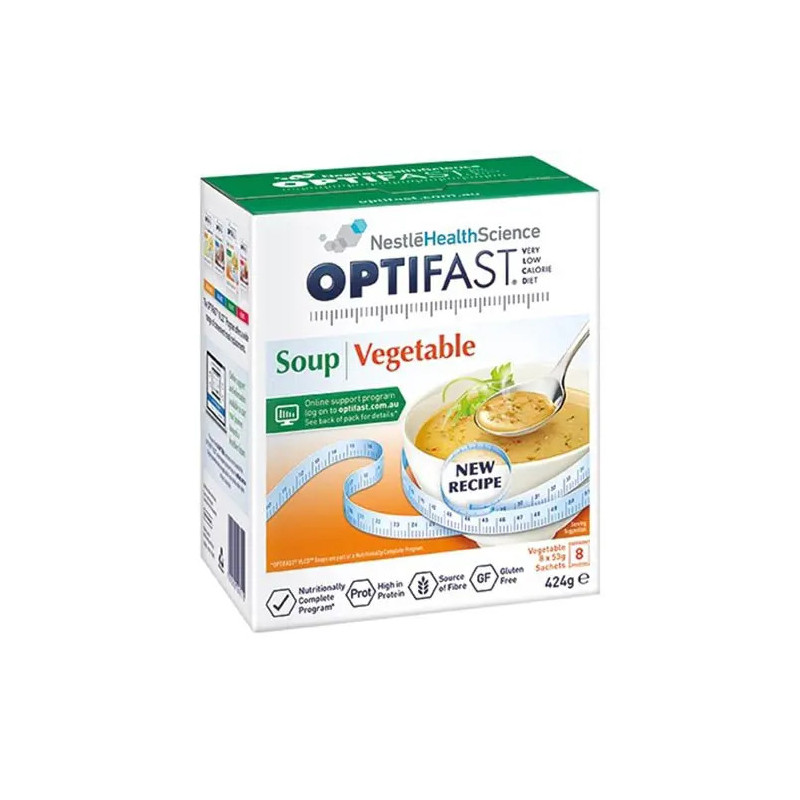 Optifast VLCD Vegetable Soup 8 x 53g