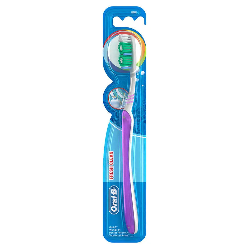 Oral-B All Rounder Fresh Clean Medium Toothbrush 1 Pack
