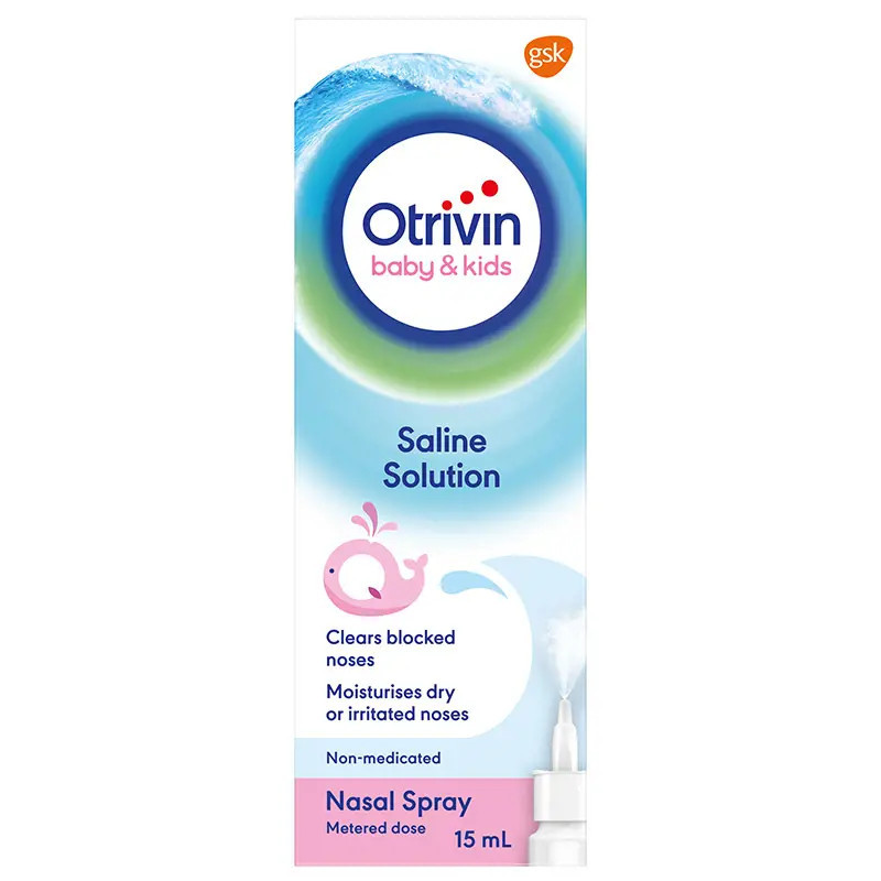 Otrivin Baby & Kids Saline Solution 15ml