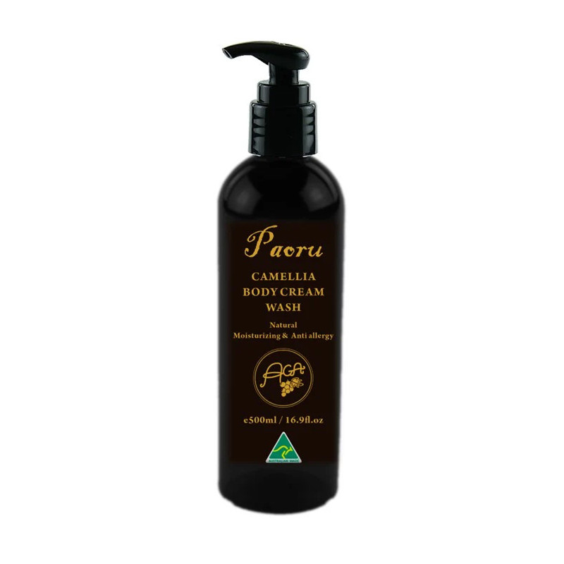 Paoru Camellia Body Cream Wash 500ml