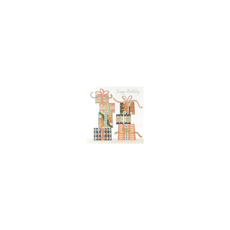Parcel Tower laser cut Greeting Card Coralie