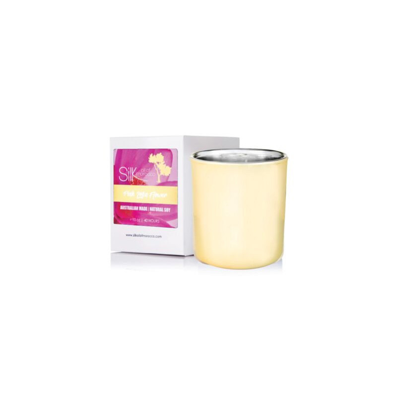 Pink Lotus Flower - Natural Soy Candle