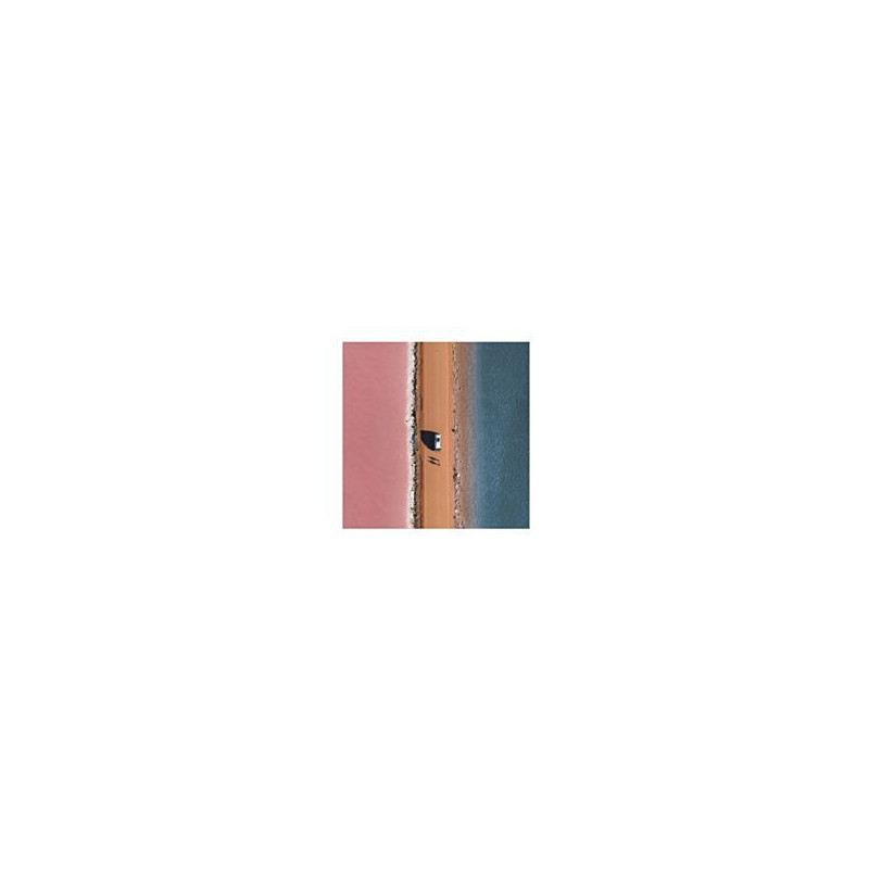 Pink Salt Lake Macdonnell Greeting Card Through The Lens