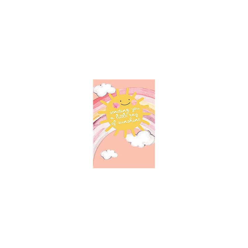 Ray of Sunshine Greeting Card Care