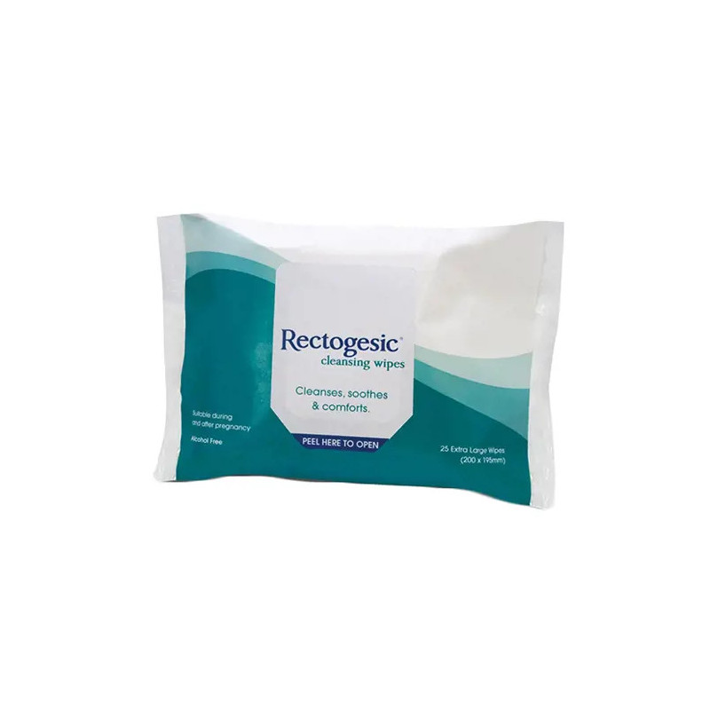 Rectogesic Cleansing 25 Wipes