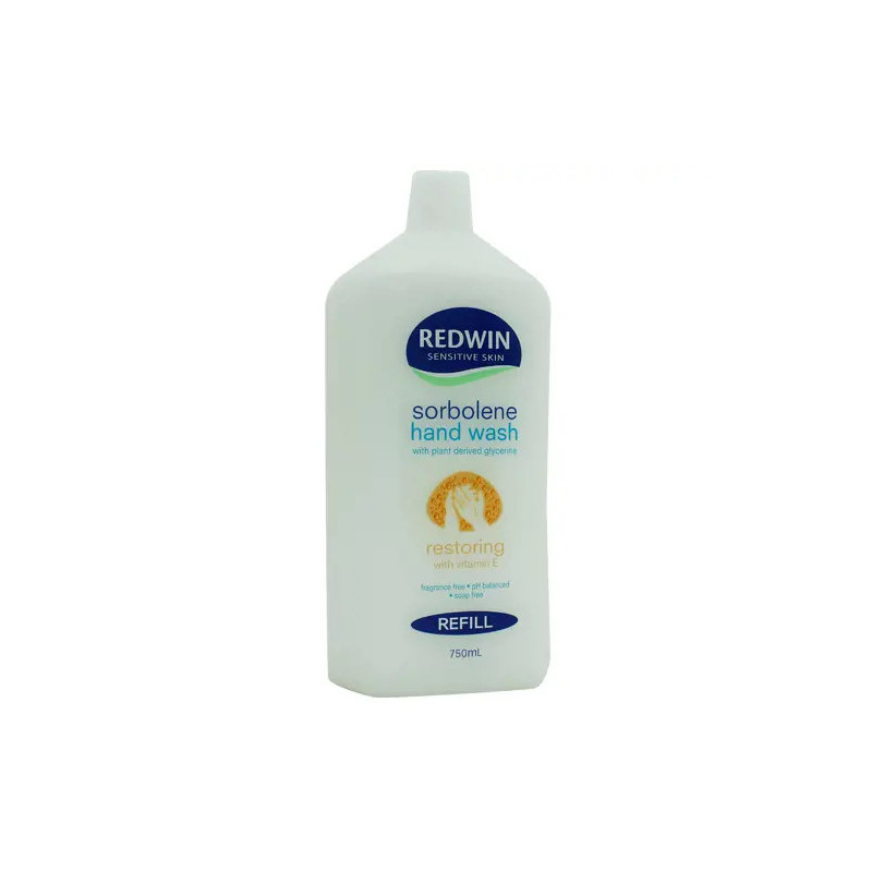 Redwin Sorbolene Hand Wash Refill with Vitamin E 750ml