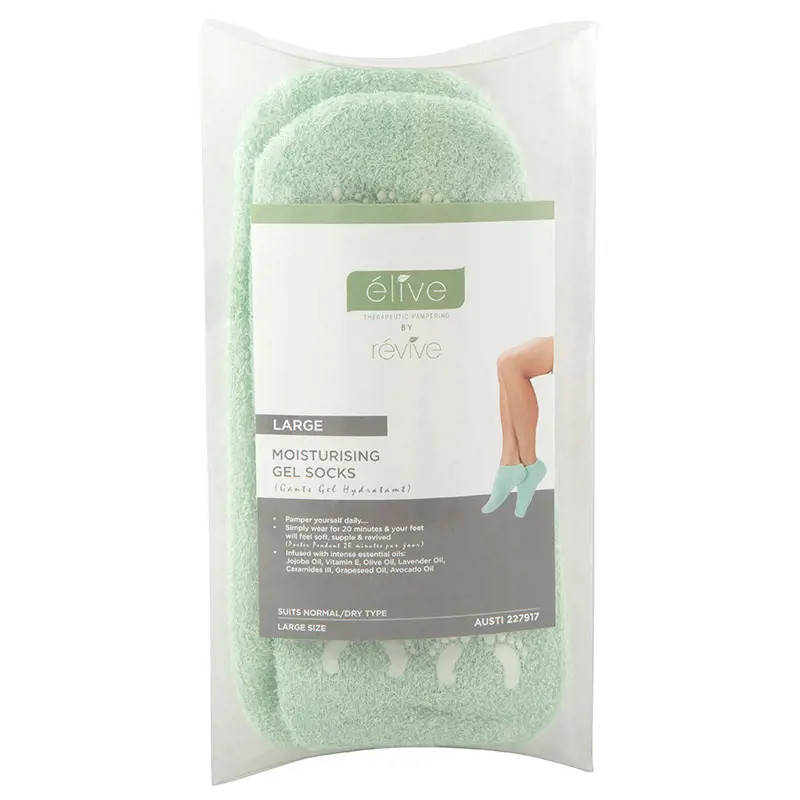 Revive Moisturising Gel Socks Large