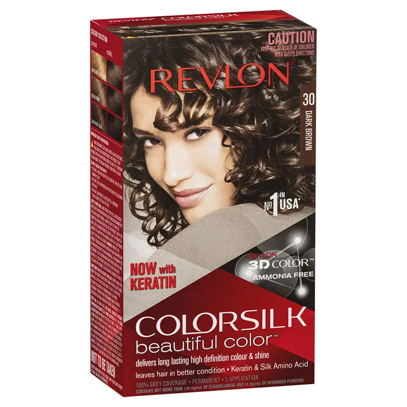 Revlon Colorsilk Beautiful Hair Colour 30 Dark Brown
