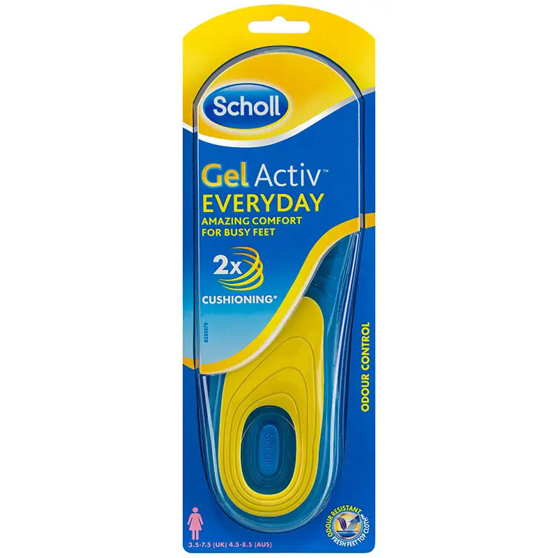 Scholl Gel Activ Insoles Everyday - Women