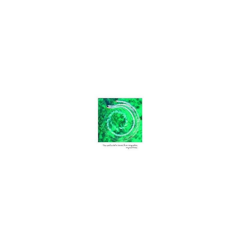 Sea Swirl Mauritius Greeting Card Travelogue