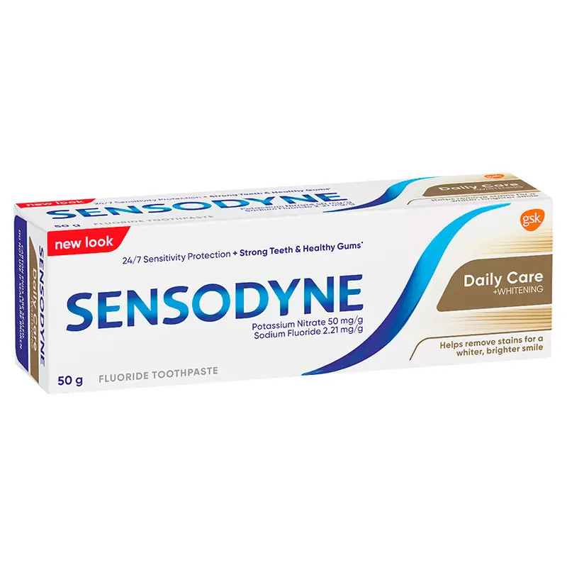 Sensodyne Daily Care + Whitening Toothpaste 50g