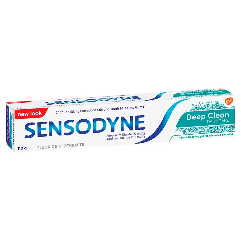 Sensodyne Deep Clean Sensitive Toothpaste 110g